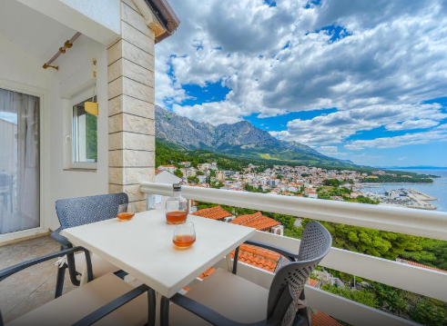 Villa LeMar- Studio Apartman 1 s pogledom na more (4 osobe)