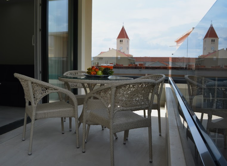 Villa Jakov- Apartman 301 s 1 spavaćom sobom s balkonom i pogledom na planine (3 osobe)