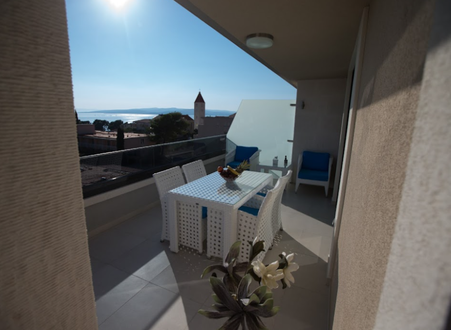 Villa Rita- Apartman 303 s jednom sobom, balkonom i pogledom na more (4 osobe)