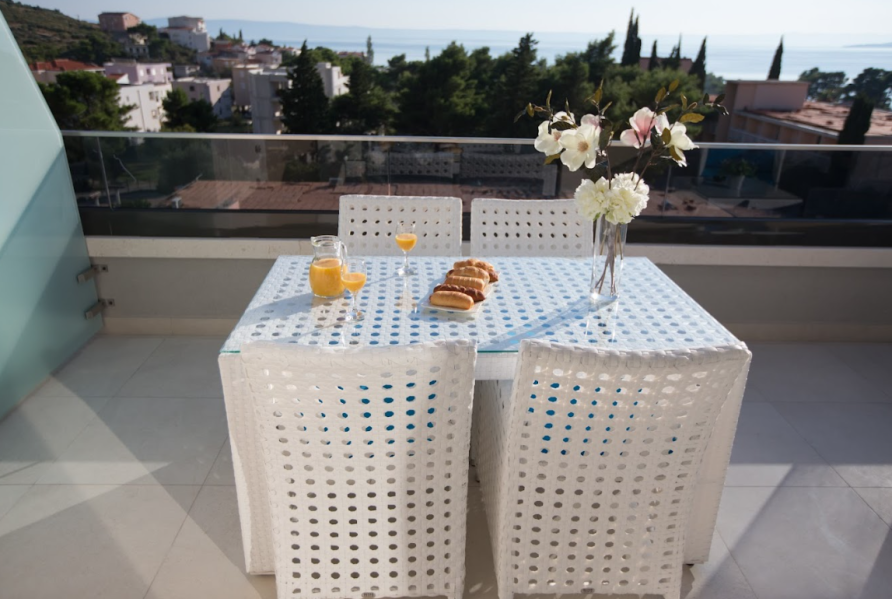 Villa Rita- Apartman 304 s jednom sobom, balkonom i pogledom na more (4 osobe)