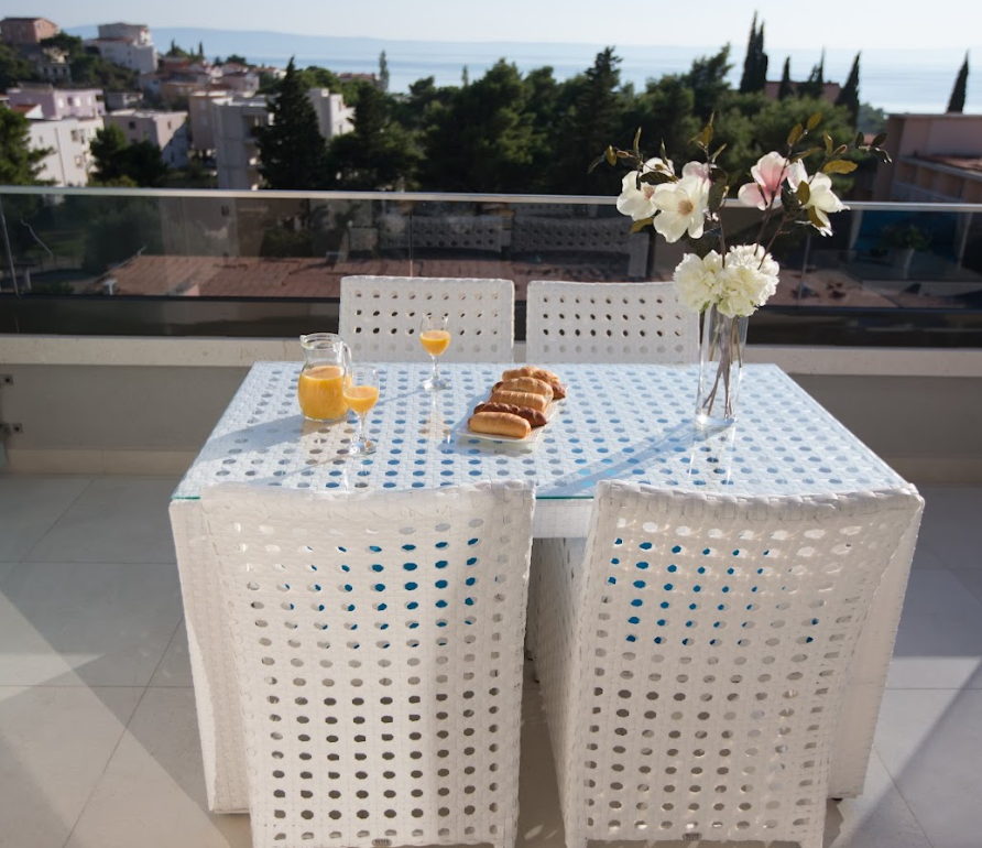 Villa Rita- Apartman 304 s jednom sobom, balkonom i pogledom na more (4 osobe)